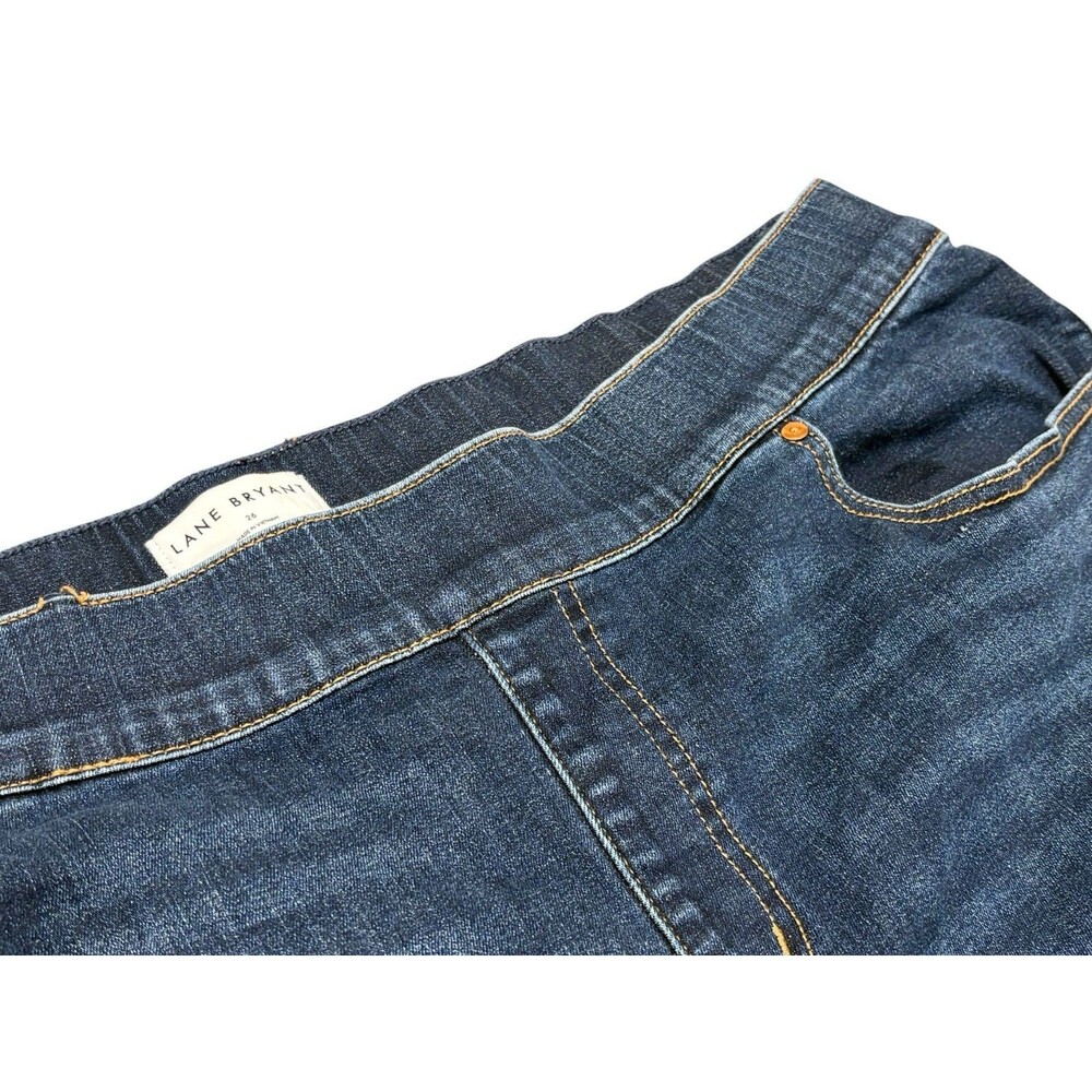 Lane Bryant Women Blue Denim Medium Wash Jegging Jeans Size 26